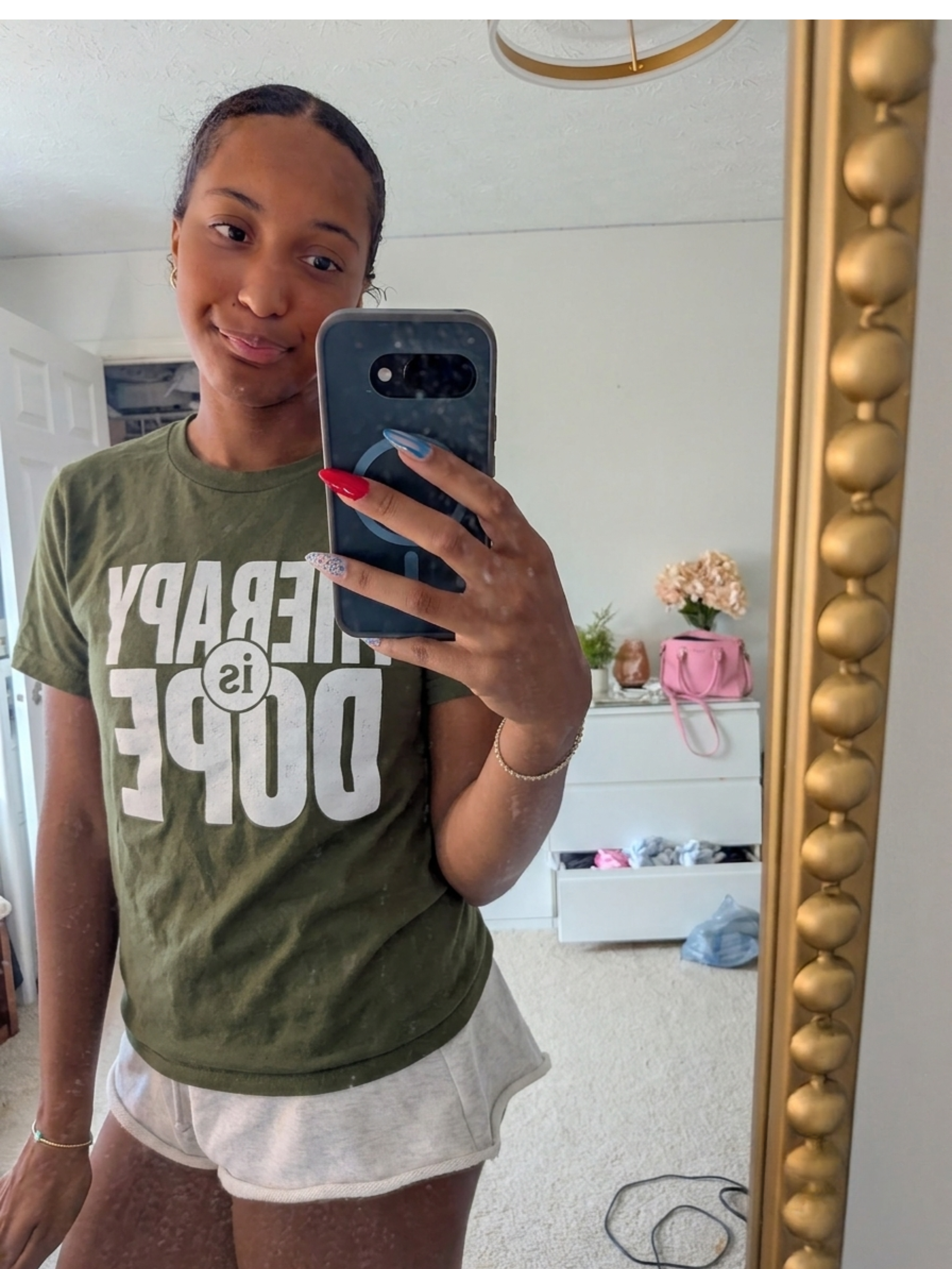 Therapy Is Dope Graphic Tee