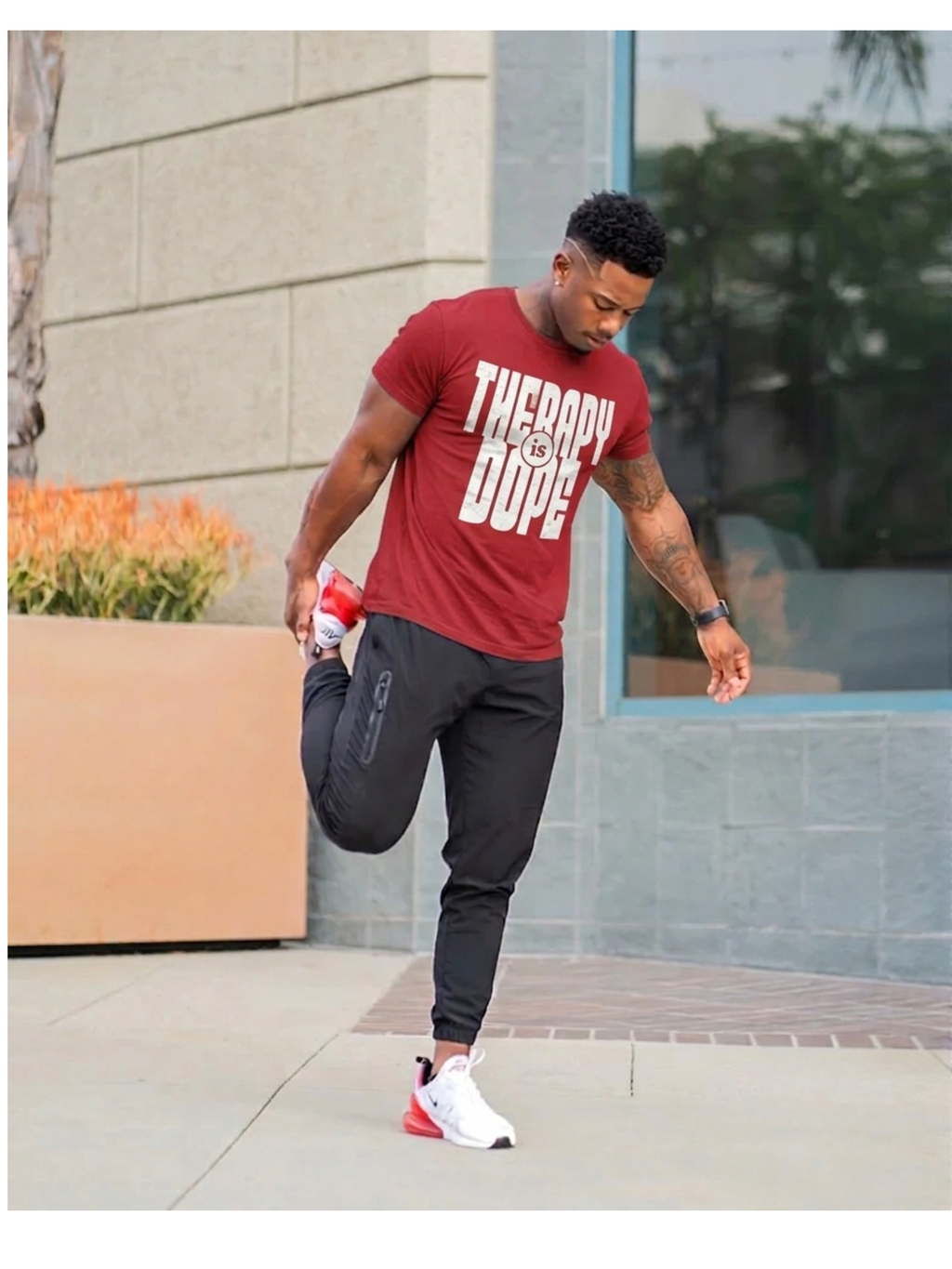 Therapy Is Dope Graphic Tee