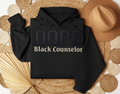 DOPE Black Counselor Hoodie
