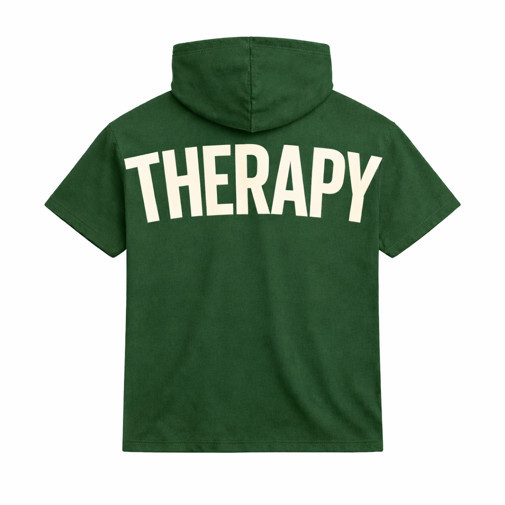 THERAPY Short Sleeve Hoodie