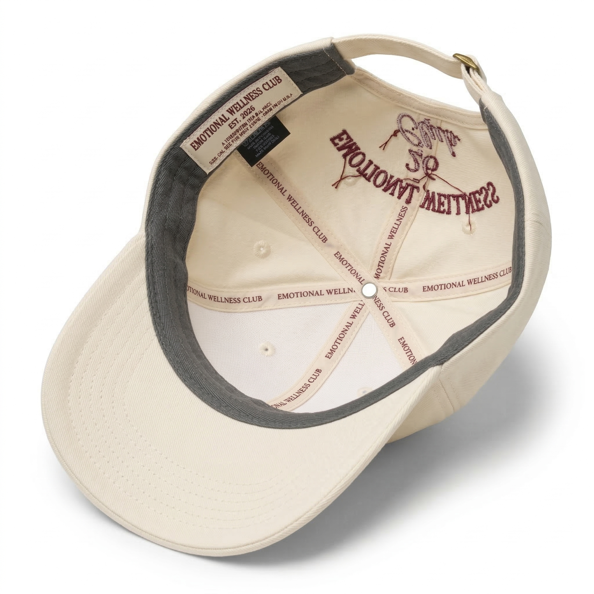 Emotional Wellness Club Embroidered Baseball Cap