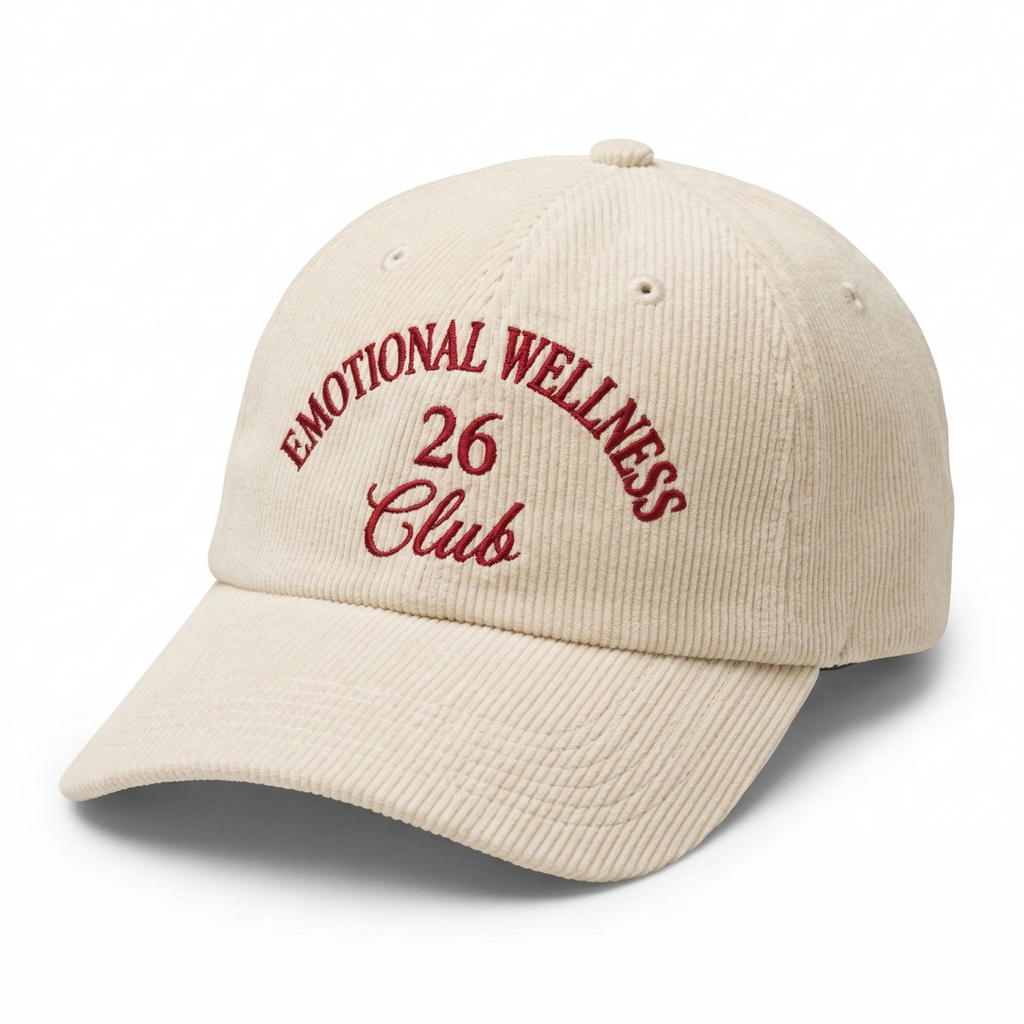 Emotional Wellness Club Embroidered Cap
