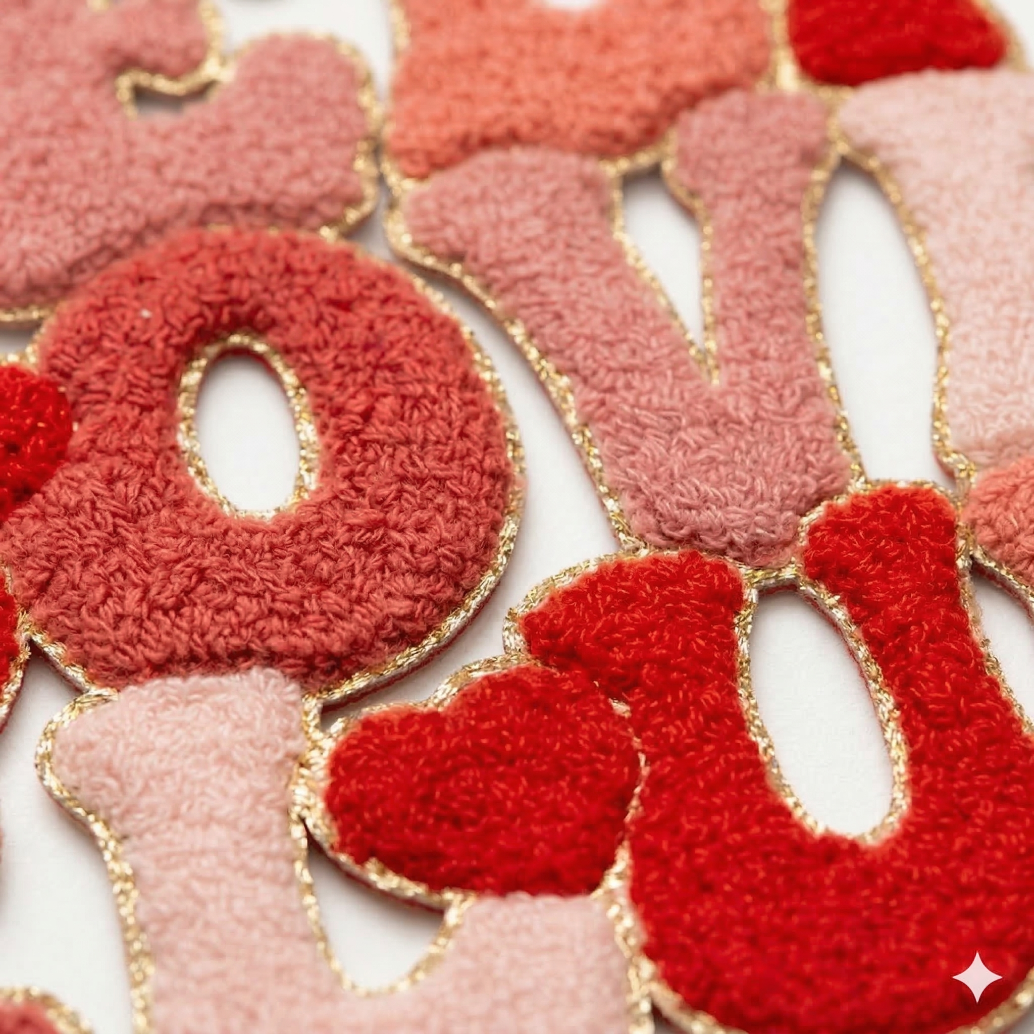 Self Love Club Chenille Iron-On Patch