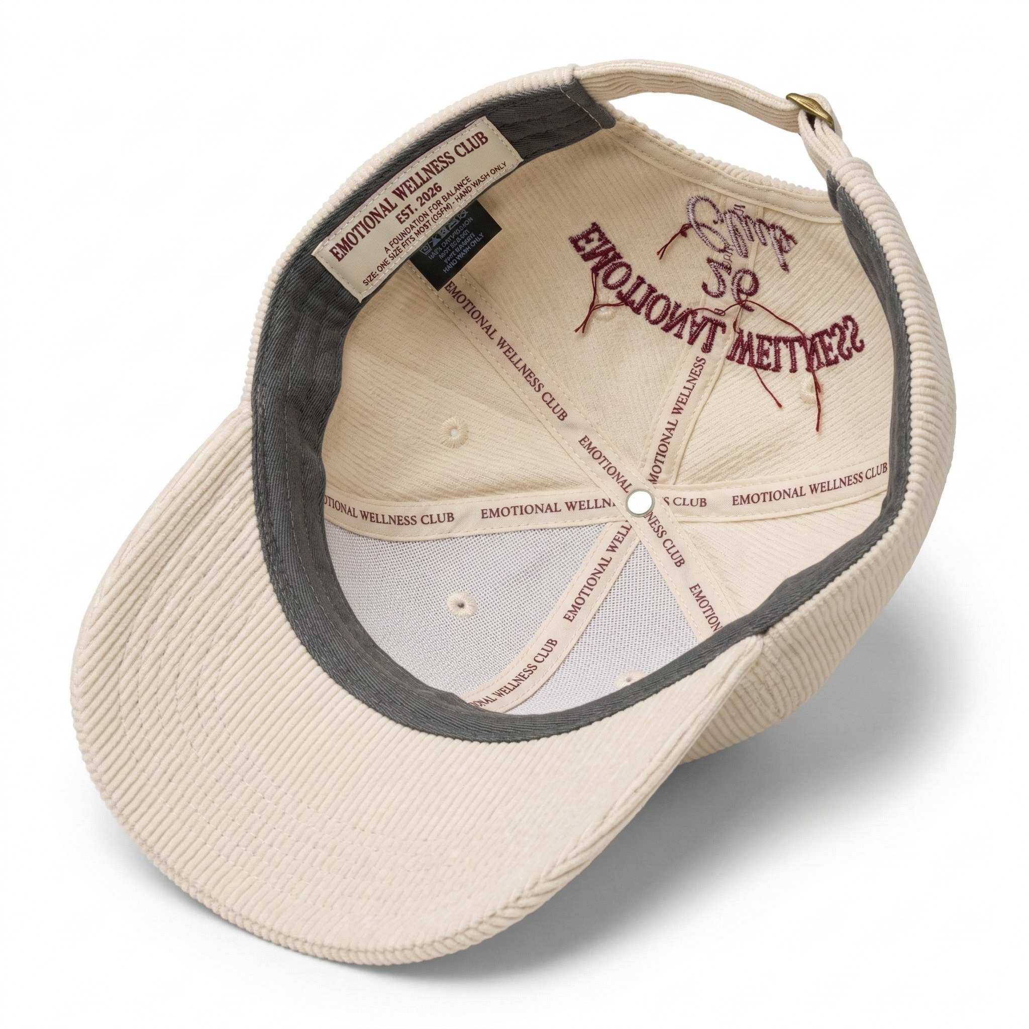 Emotional Wellness Club Embroidered Cap