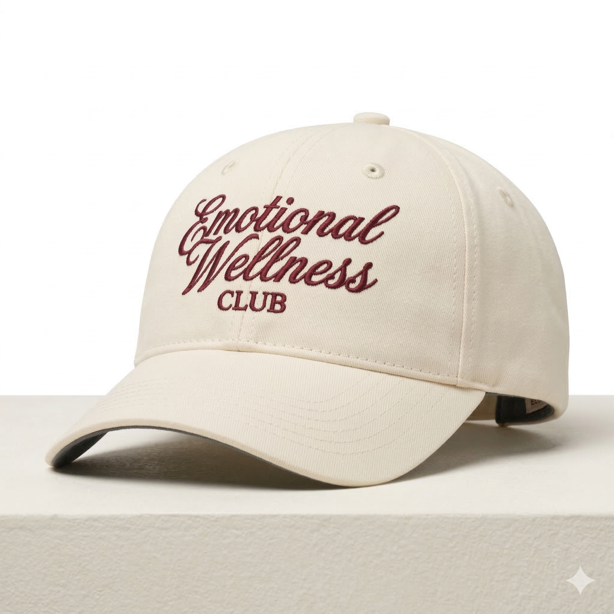 Emotional Wellness Club Embroidered Baseball Cap
