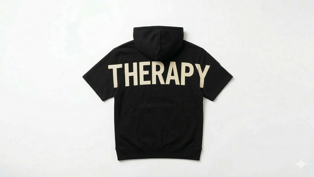 THERAPY Short Sleeve Hoodie